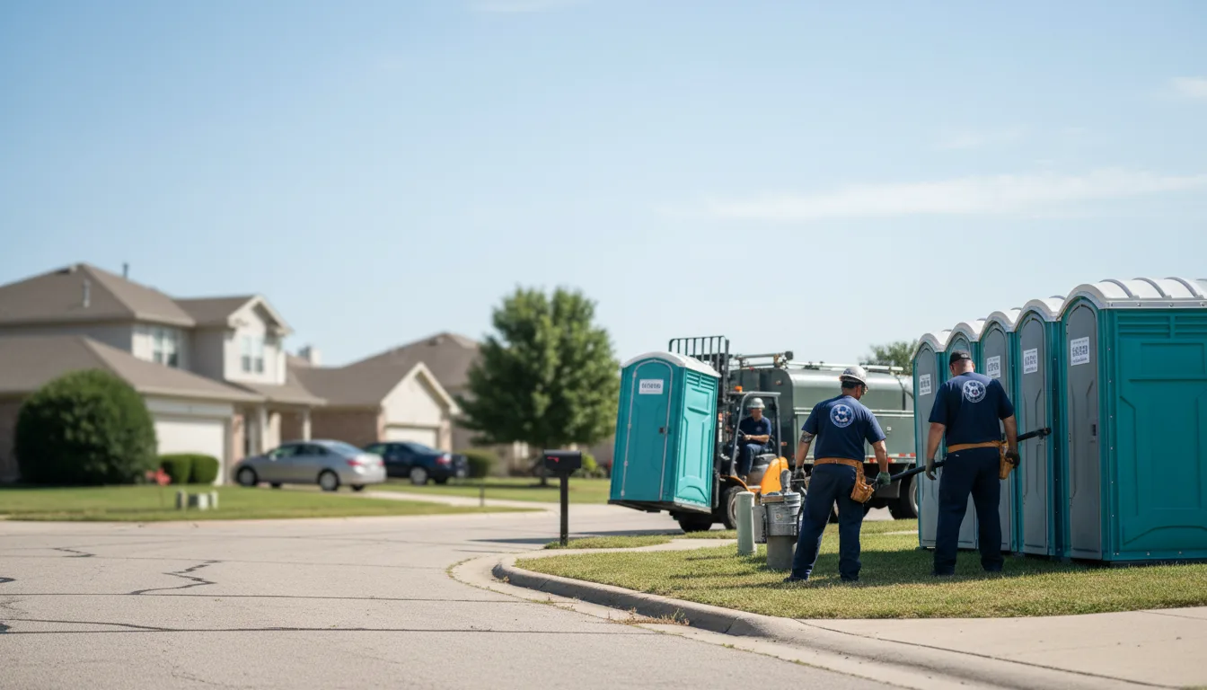 Porta Potty Rental in Raymond, OH near me